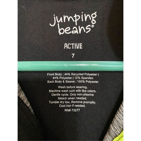 Youth boys size 7, active three-quarter zip pull over gray long sleeve‎ top - Picture 2 of 3